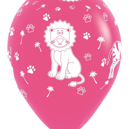 Ballons Dschungel Tiere Mode Mix 30cm 25Stk