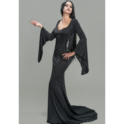 Kostüm Mittwoch Morticia Kleid