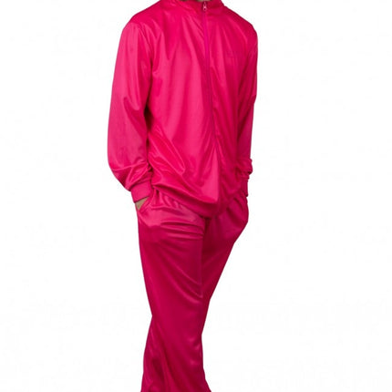 Trainingsanzug Herren Neon Pink