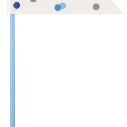 Geburtstag Prickers Blau 6Stk