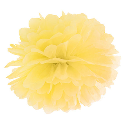 Pompon Gelb 25cm