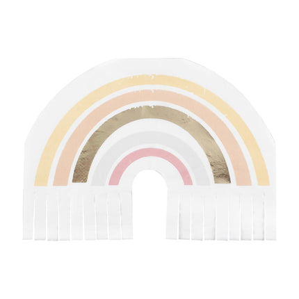 Regenbogenservietten 16,5cm 16Stück