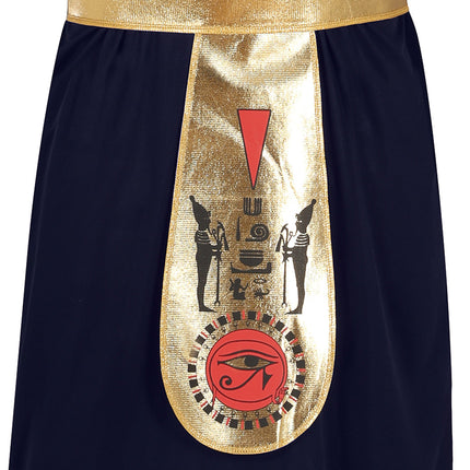 Pharao Kostüm Schwarz Gold Männer