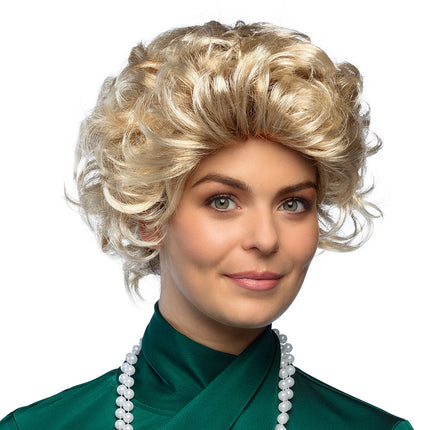 Blonde Perücke kurz