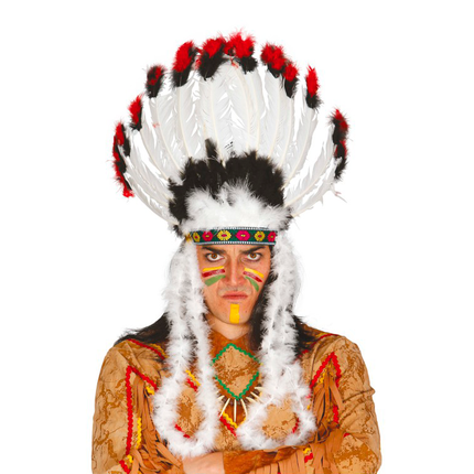 Indianer Federhut