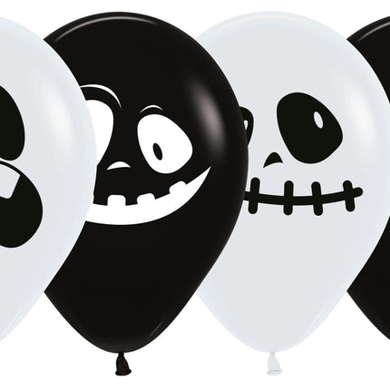Luftballons Gespenster Mix 30cm 25Stk