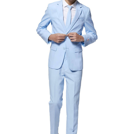Hellblauer Anzug Junge Teen <tc>OppoSuits</tc>