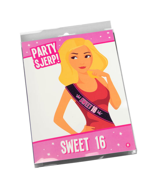 Sweet 16 Schärpe