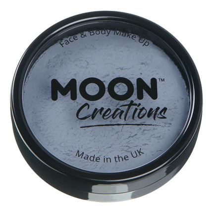 Moon Creations Pro Face Paint Kuchentöpfe Dunkelgrau 36g