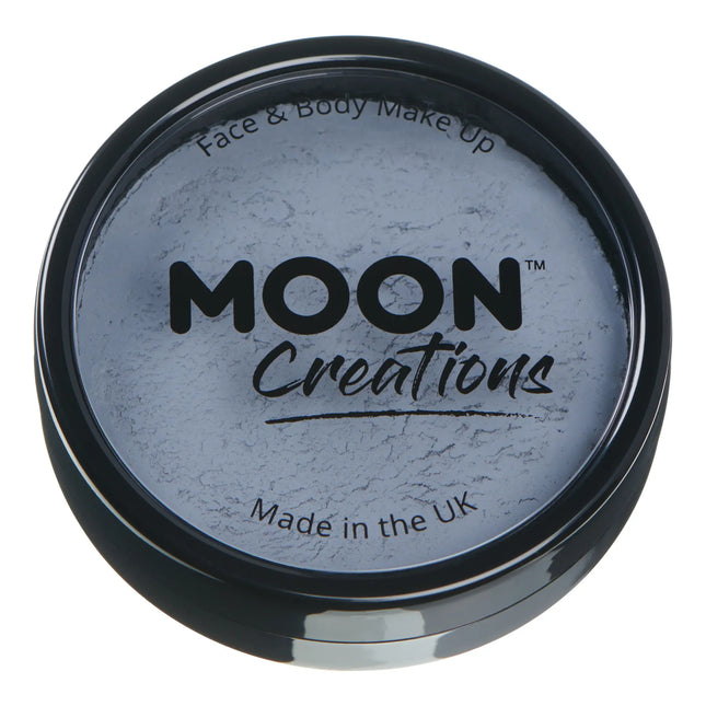 Moon Creations Pro Face Paint Kuchentöpfe Dunkelgrau 36g