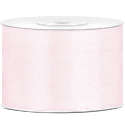 Satinband Hellrosa Pastell 50mm 25m