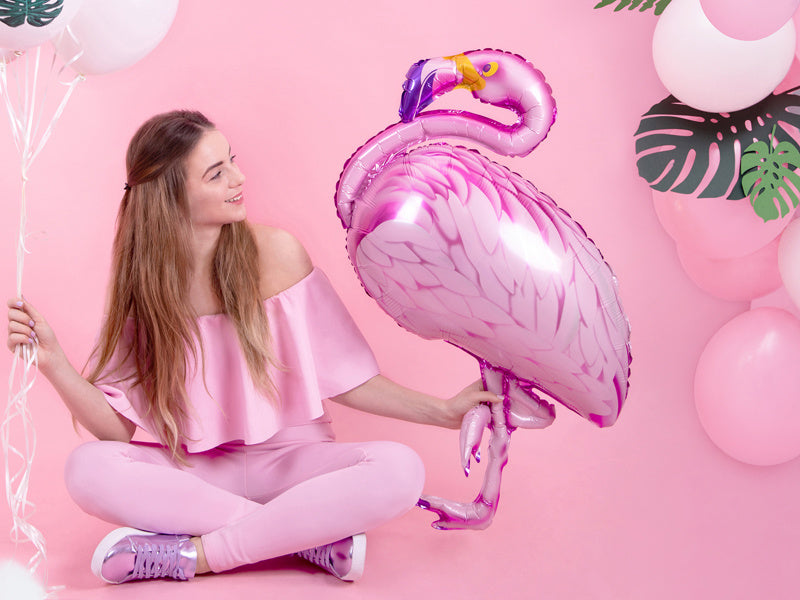 Helium Ballon Flamingo Leer 95cm