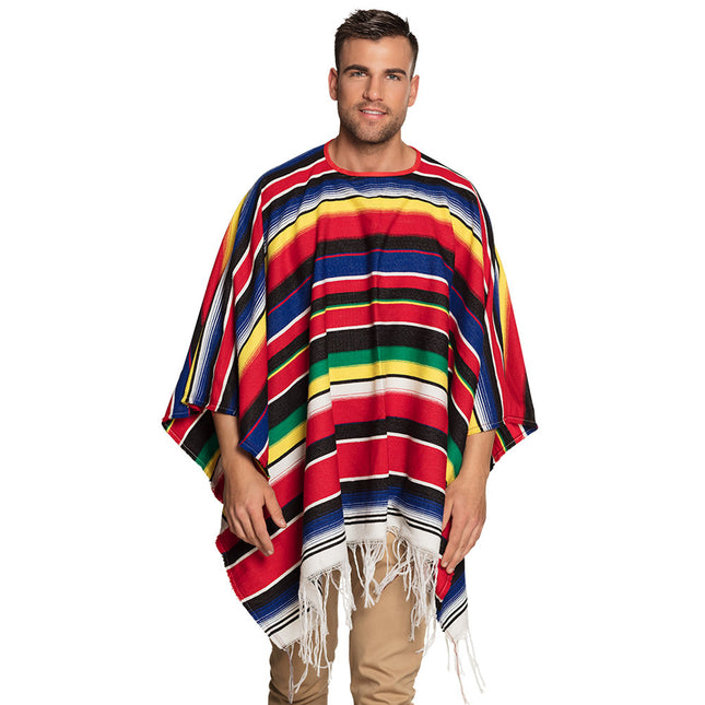 Mexikanischer Poncho 1,55m