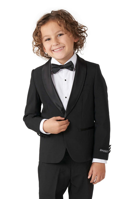 Schwarzer Smoking-Junge <tc>OppoSuits</tc>
