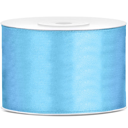 Satinband Hellblau 50mm 25m