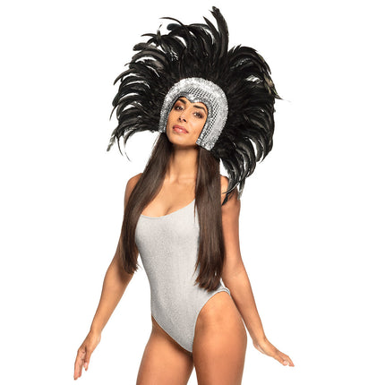 Stirnband Tooi Silber Glitter