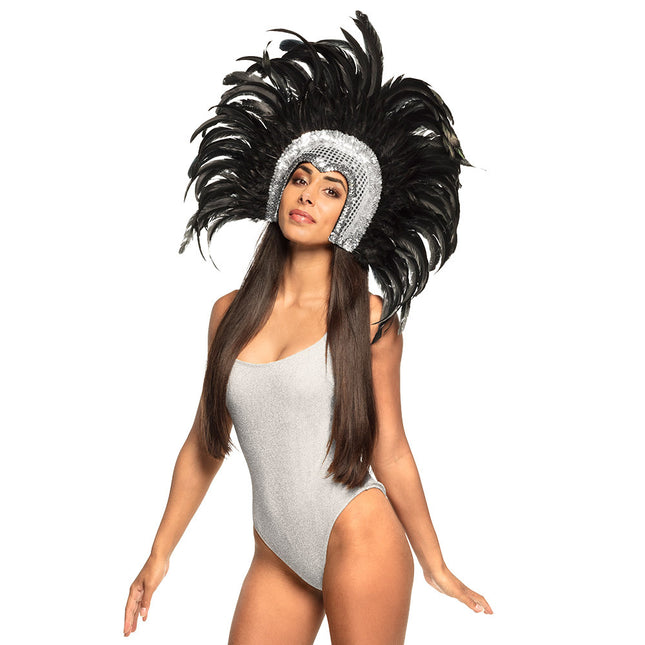 Stirnband Tooi Silber Glitter