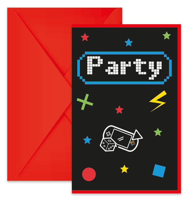 Gaming Party Einladungen