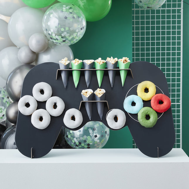 Gaming Party Tischdekoration Snack Teller 70cm