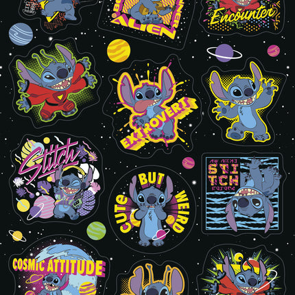 Disney Aufkleber Stitch Glitter