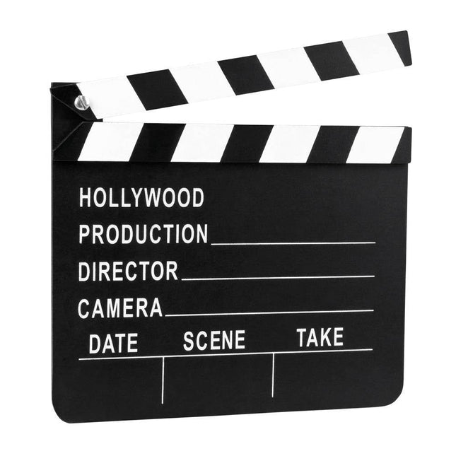 Filmklapper 20cm - Partywinkel - 8712026442086