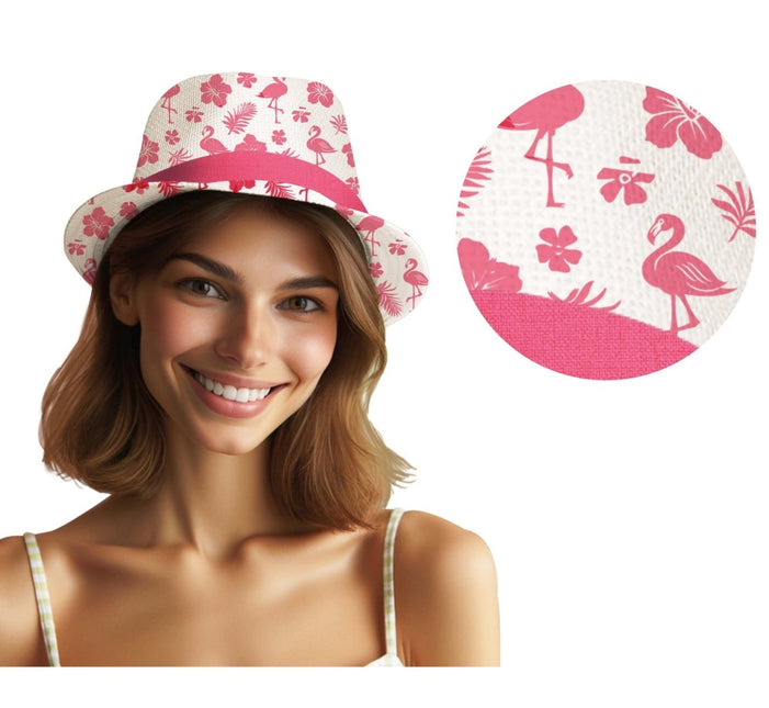 Flamingo Hoed Roze - Partywinkel - 8434077137482
