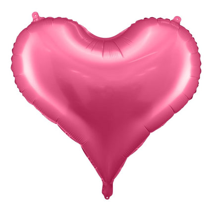 Foil balloon Heart, 75x64,5 cm, pink - Partywinkel - 5904555005501