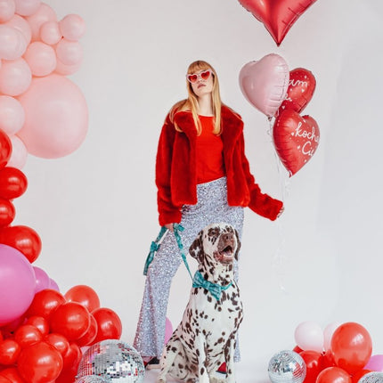 Foil balloon Heart, 75x64,5 cm, red - Partywinkel - 5904555005587
