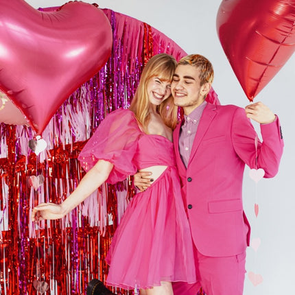 Foil balloon Heart, 75x64,5 cm, red - Partywinkel - 5904555005587