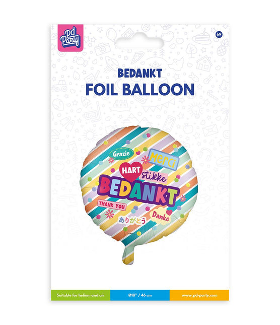 Folienballon - Dankeschön