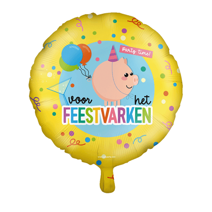 Folienballon - Partyschwein