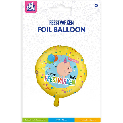Folienballon - Partyschwein