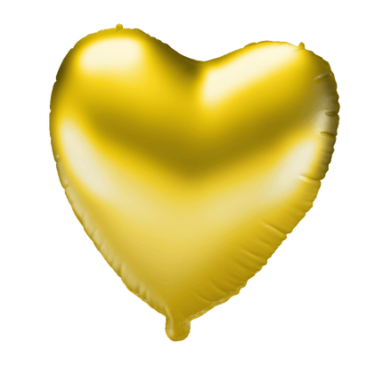 Folienballon - Herz gold