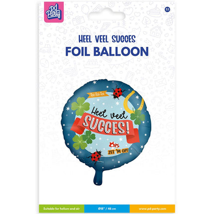 Helium Ballon Viel Glück 46cm