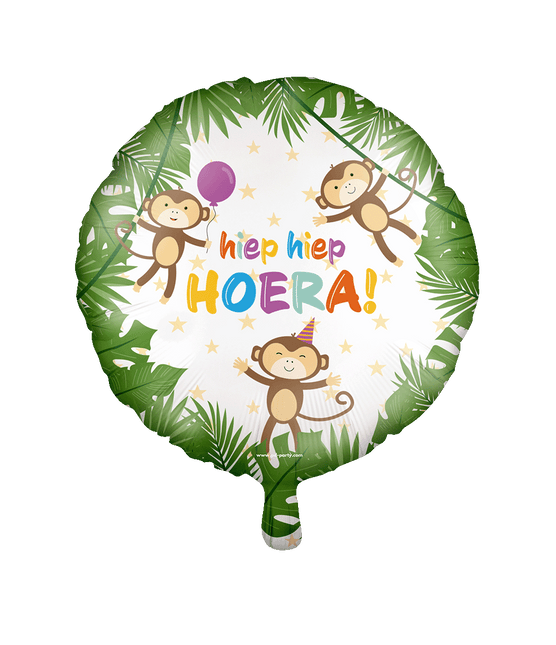 Folienballon - Hip hip hurrah