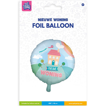 Folienballon - Neues Zuhause