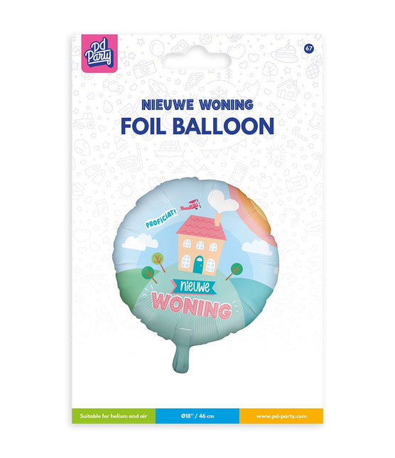 Folienballon - Neues Zuhause