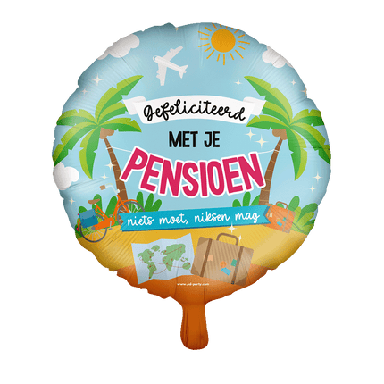 Folienballon - Ruhestand