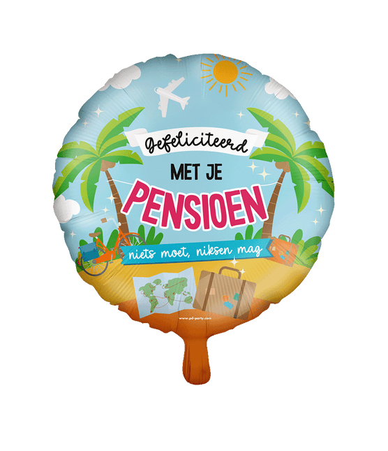 Folienballon - Ruhestand