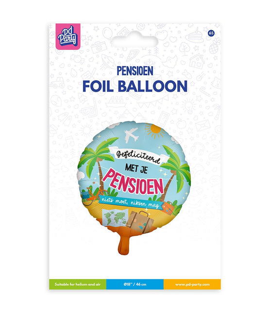 Folienballon - Ruhestand