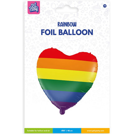 Folienballon - Regenbogen