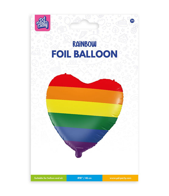 Folienballon - Regenbogen