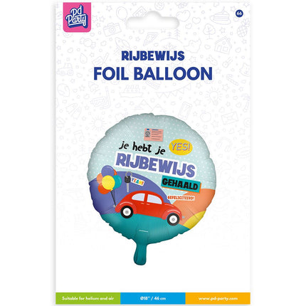 Folienballon - Führerschein