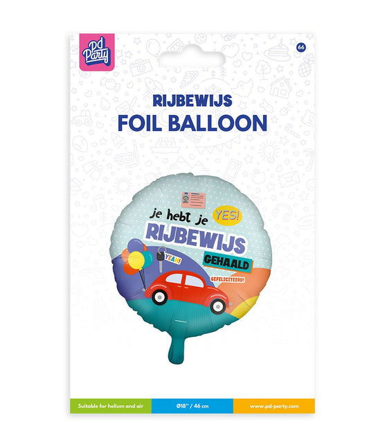 Folienballon - Führerschein