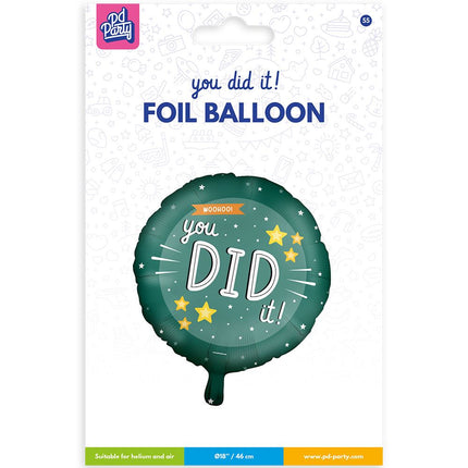 Folienballon - Du hast es geschafft!
