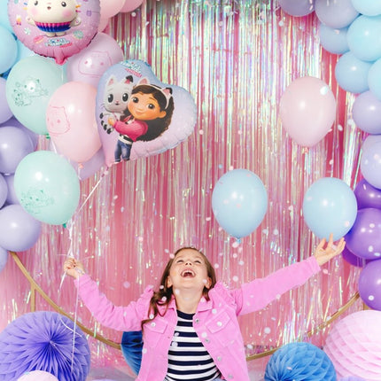 Folie Ballon Hart Gabby's Dollhouse, 35cm van Partydeco koop je bij Partywinkel
