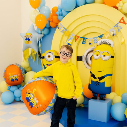 Folie Ballon Minions 75cm Leeg van Partydeco koop je bij Partywinkel