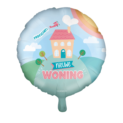 Folie ballon - Nieuwe woning van Paper Dreams koop je bij Partywinkel