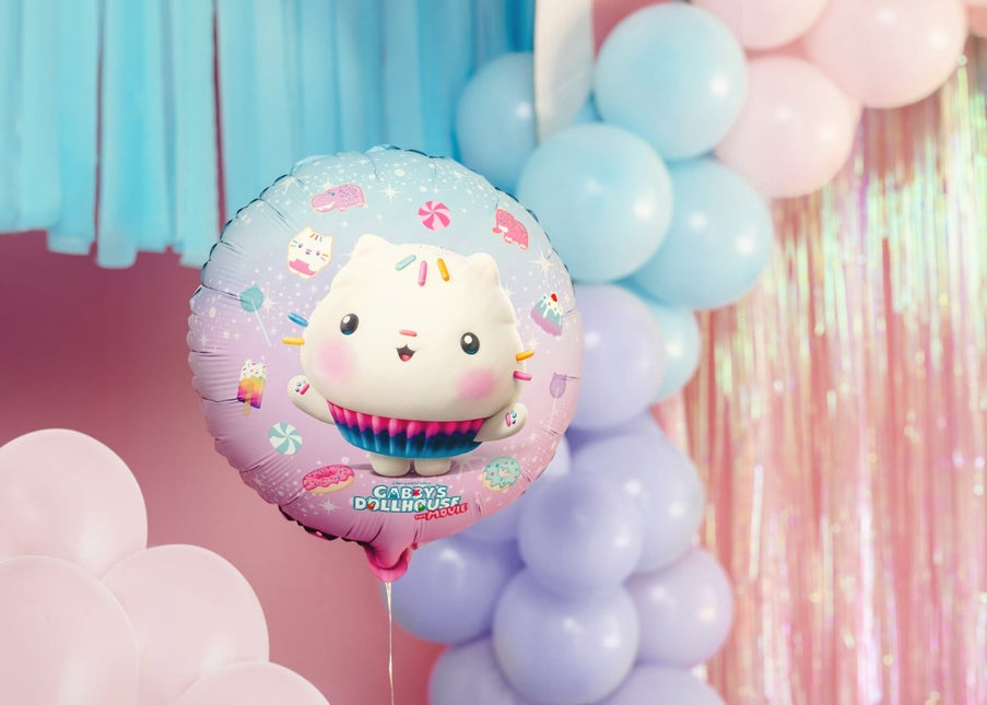 Folie Ballon Rond Cakey 35cm van Partydeco koop je bij Partywinkel