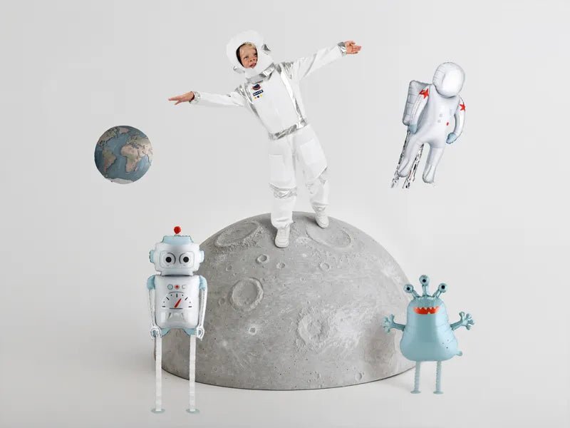 Folieballon Astronaut, 45x81 cm, mix van Partydeco koop je bij Partywinkel